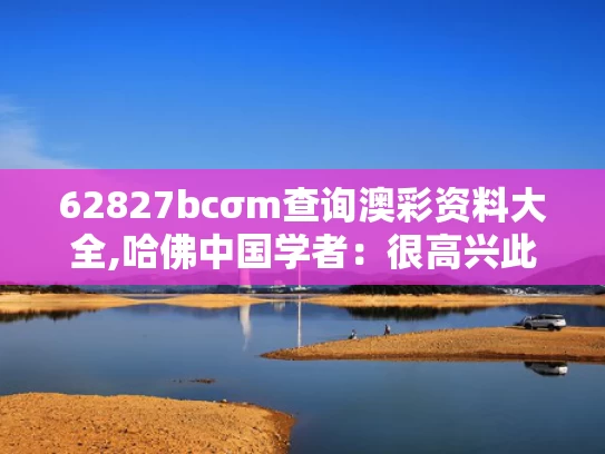 62827bcσm查询澳彩资料大全,哈佛中国学者：很高兴此时离开美国