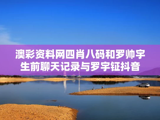 澳彩资料网四肖八码	和罗帅宇生前聊天记录与罗宇钲抖音