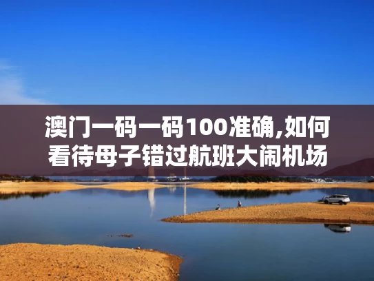 澳门一码一码100准确,如何看待母子错过航班大闹机场